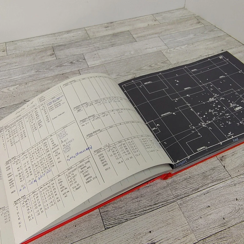 Handbook of the Constellations Astronomy Reference Book Science Guide 1977 3rdEd